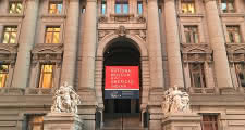 punto de encuentro del tour gratis de nueva york delante del Museo Nacional de los Indios Americanos