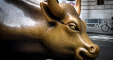 Charging Bull Wall Street New York