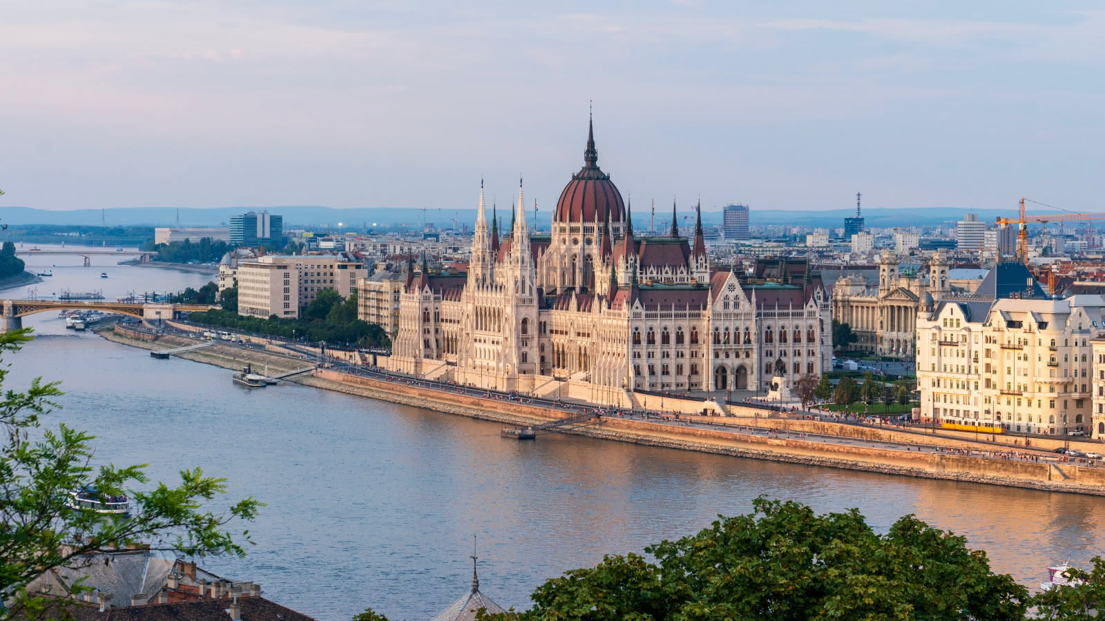 View of the Hungarian Parlement Budapest