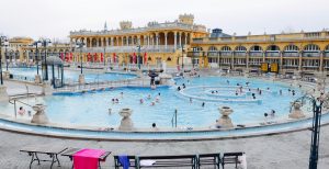 Public baths in Budapest